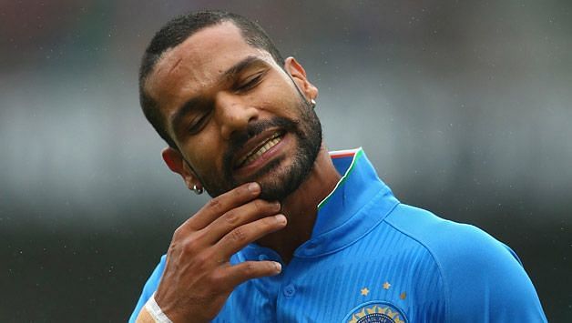 Image result for shikhar Dhawan  disappointed