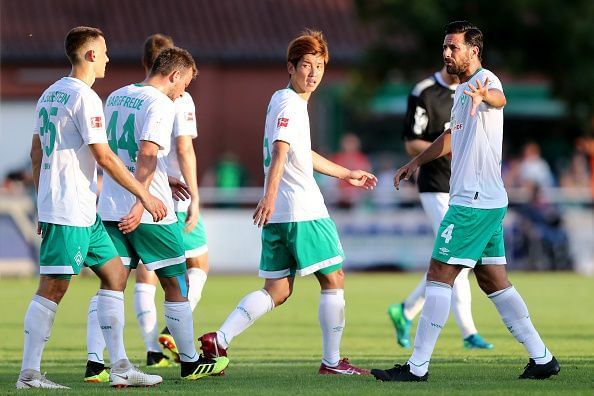 Bremen currently lie in 3rd place, just ahead of Bayern