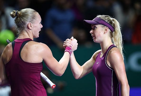 Svitolina defeated Kiki Bertens in a hard-fought semi final