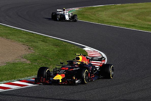 Verstappen secured the third place at the Japanese Grand Prix