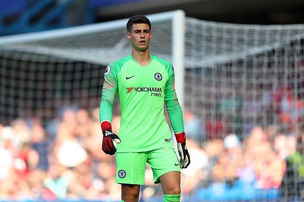 Kepa has taken the mantle fro Courtois at the Bridge