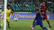 He was doubtful on whether to go for an outing or remain at the line (Image Courtesy: ISL)