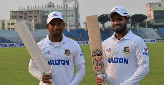 Rony Talukdar hits his career-best innings of 231 runs while making a partnership of 350 with Abdul Mazid