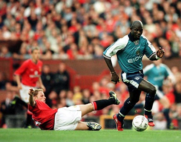 George Weah once played for Shaun Wright-Phillips&#039; Man City