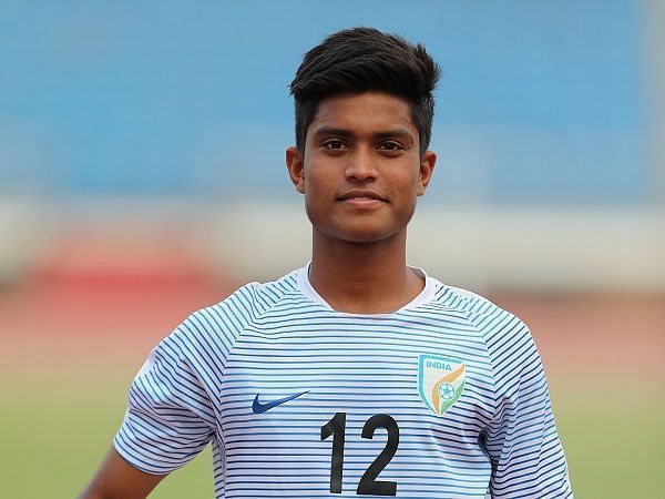 Abhijit Sarkar, one of the five Chennaiyin FC players loaned out to Indian Arrows