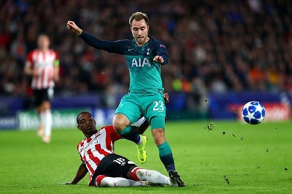 Eriksen&#039;s play-making abilities will be key to Spurs&#039; chances on Monday night.