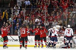 Palmieri scores 2, Kinkaid stops 21, Devils rout Caps 6-0