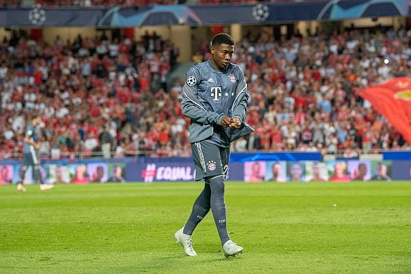 Alaba has spent his entire senior career at Bayern Munich in Germany