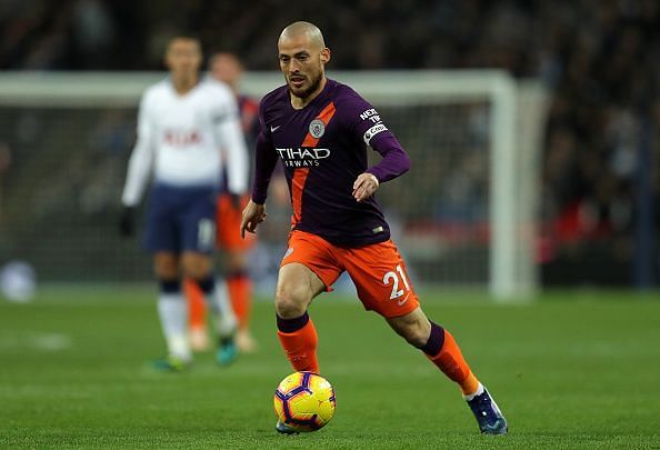 Silva has kept his place in the team under Pep Guardiola