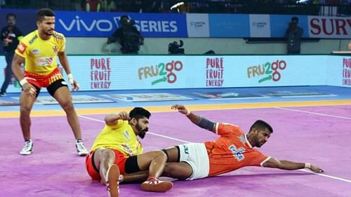 GB More was the main raider for Puneri Paltan tonight