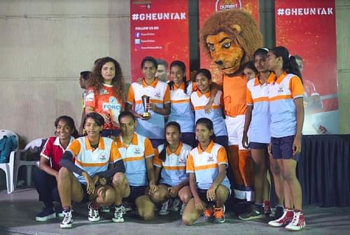 V.S. Satav High School Winners in Girls Category