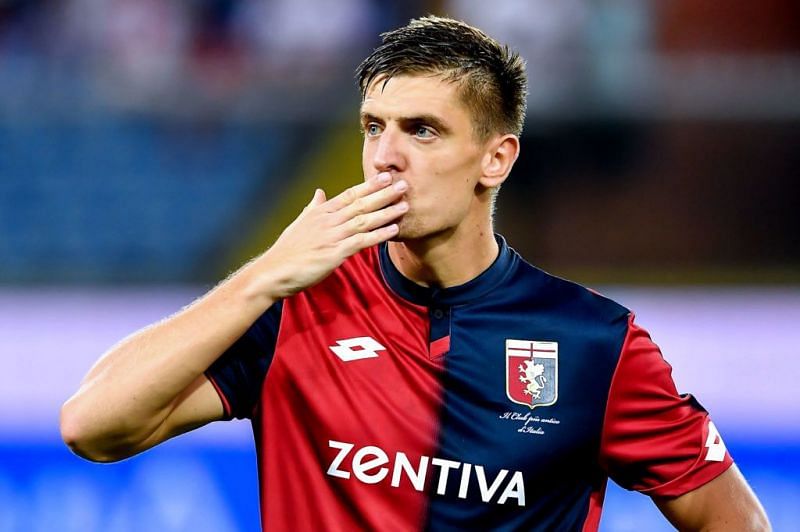 Krzysztof Piatek is currently leading the Serie A scoring chart