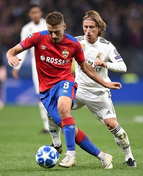 CSKA Moscow v Real Madrid  - UEFA Champions League Group G