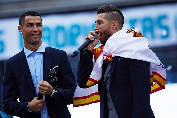 Ronaldo gave a hint of his departure during Real Madrid&#039;s title celebrations