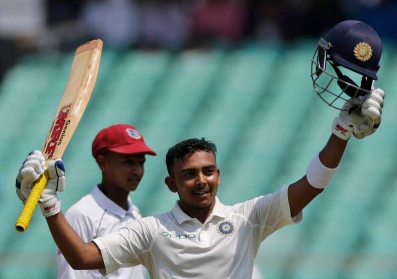 Image result for prithvi Shaw