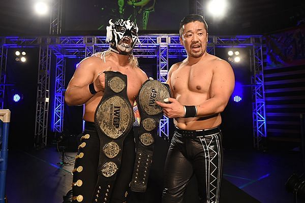 El Desperado and Yoshinobu Kanemaru will enter the Super Jr. Tag League as IWGP Jr. Heavyweight Tag Team Champions
