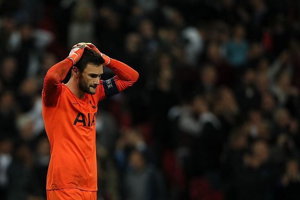 Lloris did not enjoy his return to action for Spurs