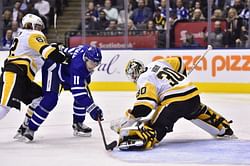 Malkin scores twice, Penguins beat Maple Leafs 3-0