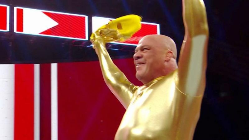 Kurt Angle surprised everyone last week as the masked man