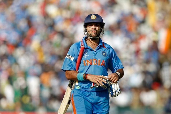Yuvraj Singh, the 2011 World Cup hero, had a horrid time with the bat in the 2014 T20 World Cup