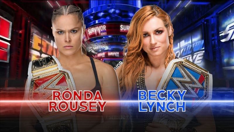 Image result for ronda rousey vs becky lynch
