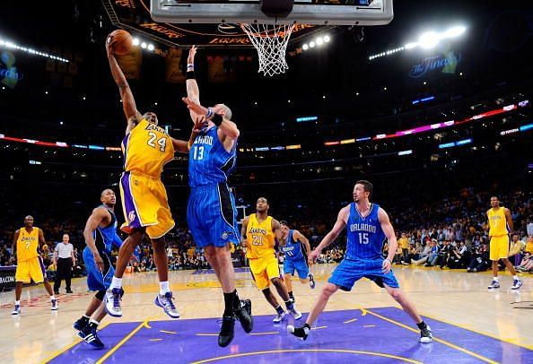 Kobe went unconscious and scored 40 points in a blowout-win against Orlando Magic