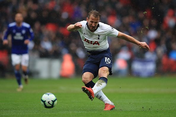 England and Tottenham Hotspurs striker, Harry Kane