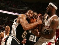 Horry and the Spurs denied LeBron James and Cleveland an NBA title in 2007