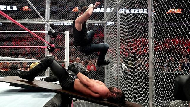 Seth Rollins vs. Dean Ambrose main-evented Hell in a Cell 2014.