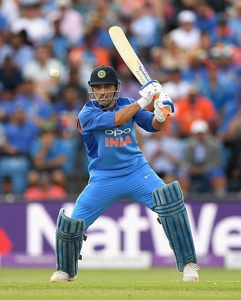 Dhoni has struggled with the bat in recent times