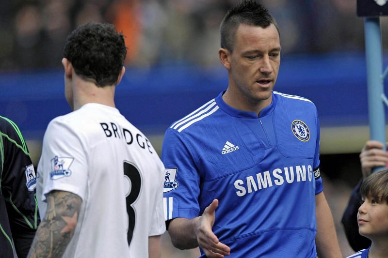 Wayne Bridge refused to shake Terry&#039;s hand following the allegations of 2010