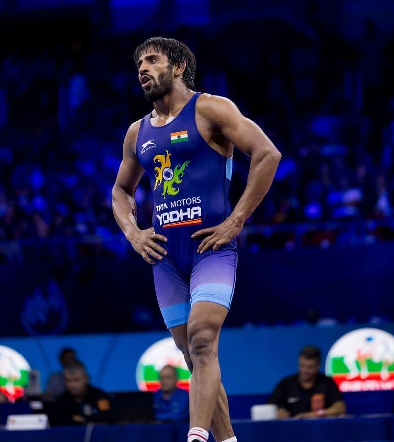 Bajrang Punia wins a World Championship Silver Medal