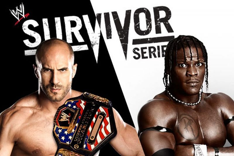 (WWE United States Championship Match) &ndash; &copy;Cesaro vs R-Truth.