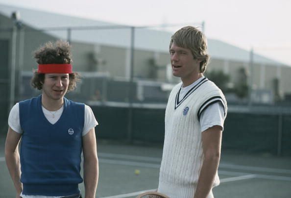 John McEnroe and Patrick Fleming