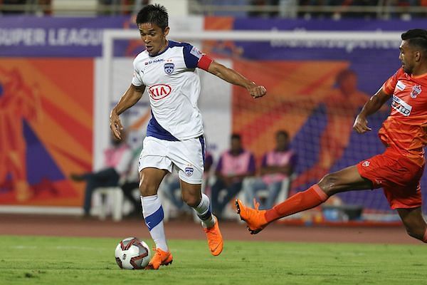 Sunil Chhetri scored a well-deserved brace [Image: ISL]