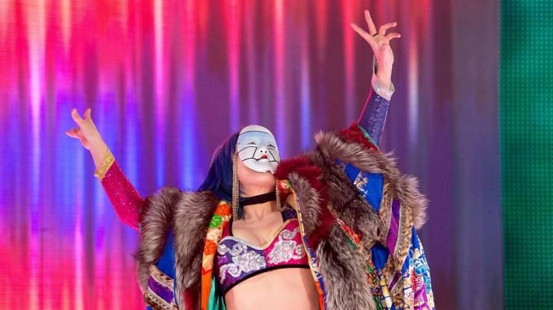 Asuka is now seen working nowhere despite winning the first ever women&#039;s Royal Rumble match