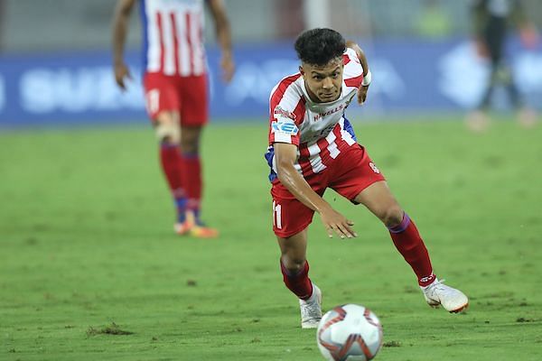 Komal Thatal struck ATK&#039;s first goal against Bengaluru FC (Image: ISL)