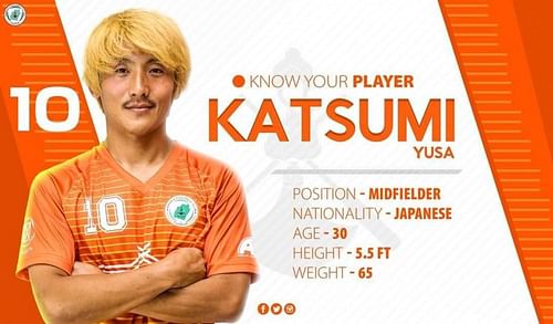 Katsumi has been signed by NEROCA