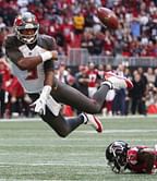 Ball finally bounces their way, Falcons beat the Bucs 34-29