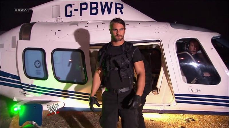 The Shield arrived via helicopter