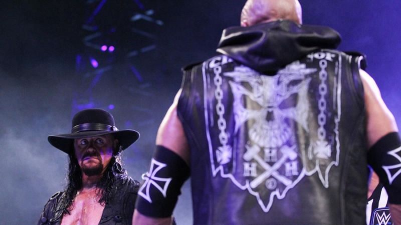 The Undertaker and Triple H took part in an entertaining but overlong main-event 