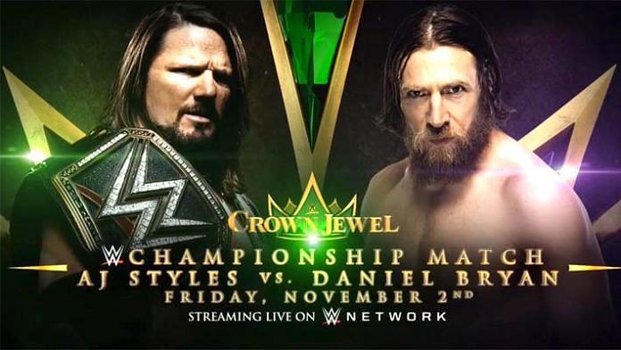 AJ Styles vs Daniel Bryan at Crown Jewel