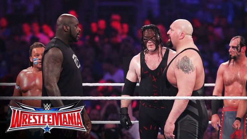 Image result for shaquille o&#039;neal wrestlemania 32