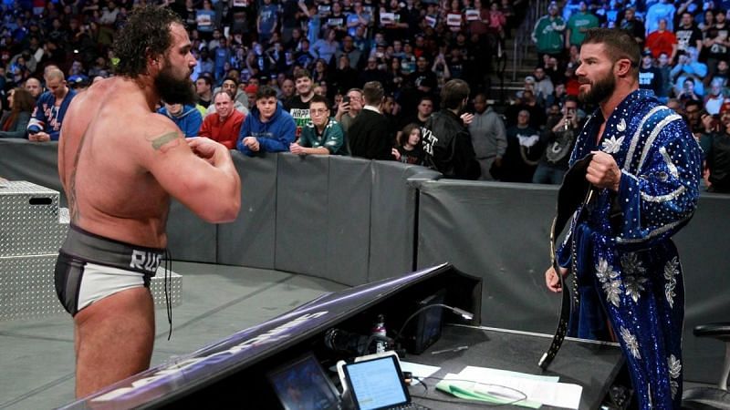 Rusev is currently involved in a feud with Aiden English