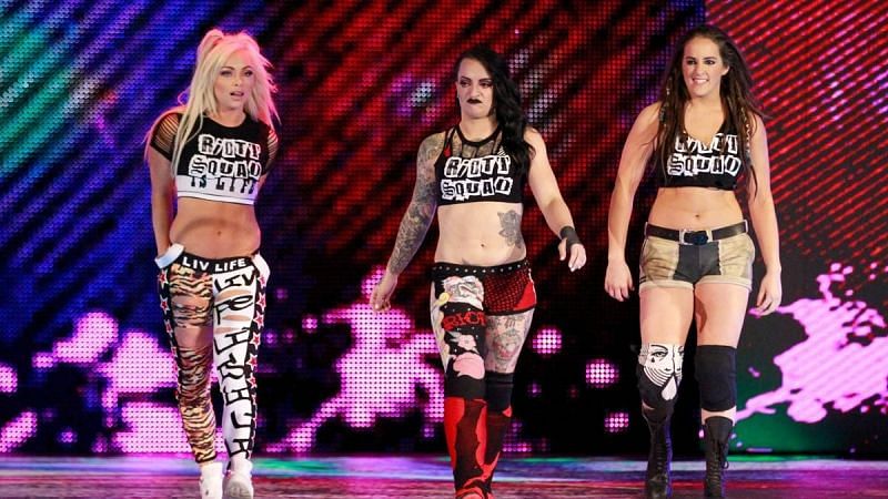 The Riott Squad is all geared up for the biggest match of their careers 