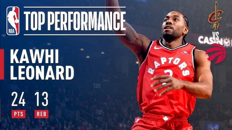 Leonard looks dominant in the Raptors&#039; uniform