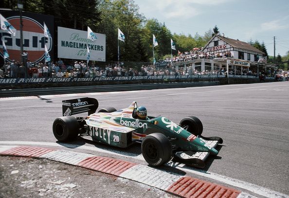 Gerhard Berger claimed his first F1 win in Mexico thanks to a no-stop strategy