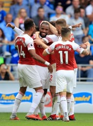 Lacazette & Co celebrate