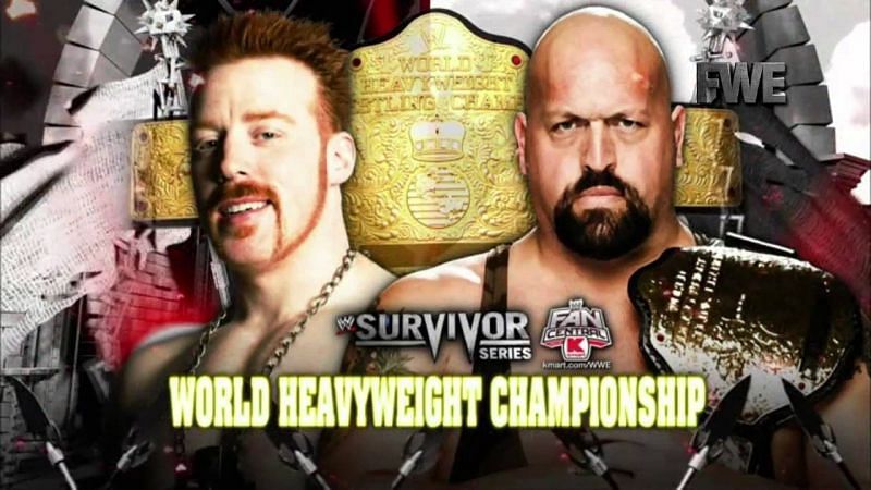 (WWE World Heavyweight Championship Match) &ndash; &copy;Big Show vs Sheamus.