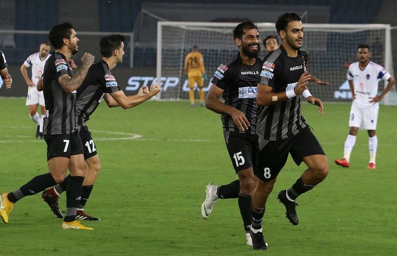 Noussair El Maimouni late goal secured them a 1-2 win away to Delhi Dynamos FC